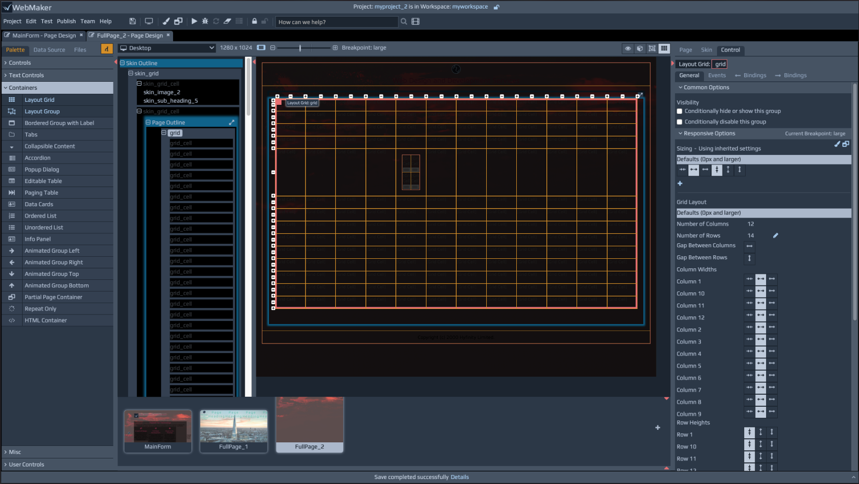 Editable Grid View