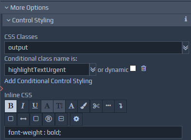 Control Styling Overrides