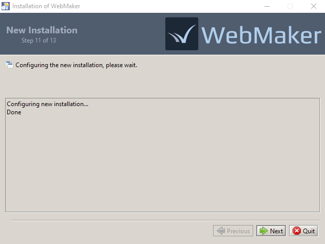 WebMaker Installation - Import Projects