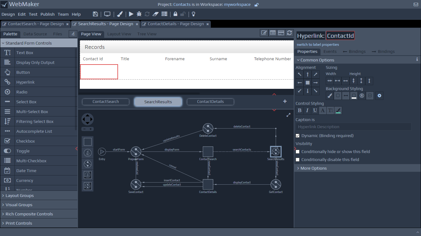 Application Map Diagram