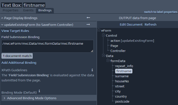 Automatic Data Bindings