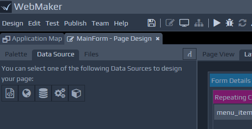 Data-driven Page Design