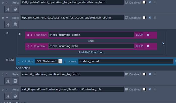 Server Logic From Data Sources